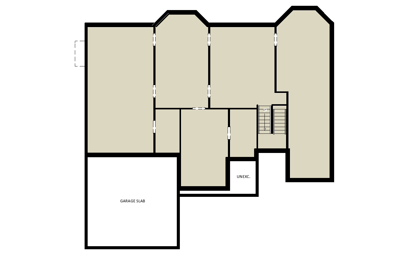 MonroeLower Level Floor Plan